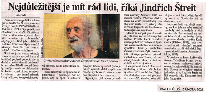 Jindrich Streit Pravo 16.2.2021